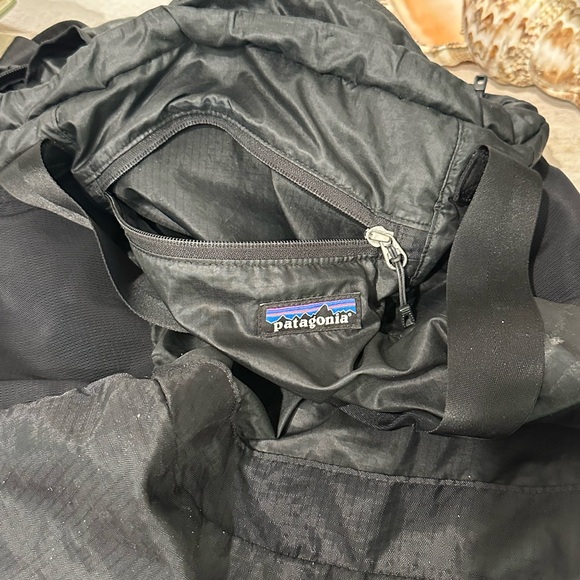 Patagonia Packable Charcoal Tote and Backpack - Picture 6 of 8